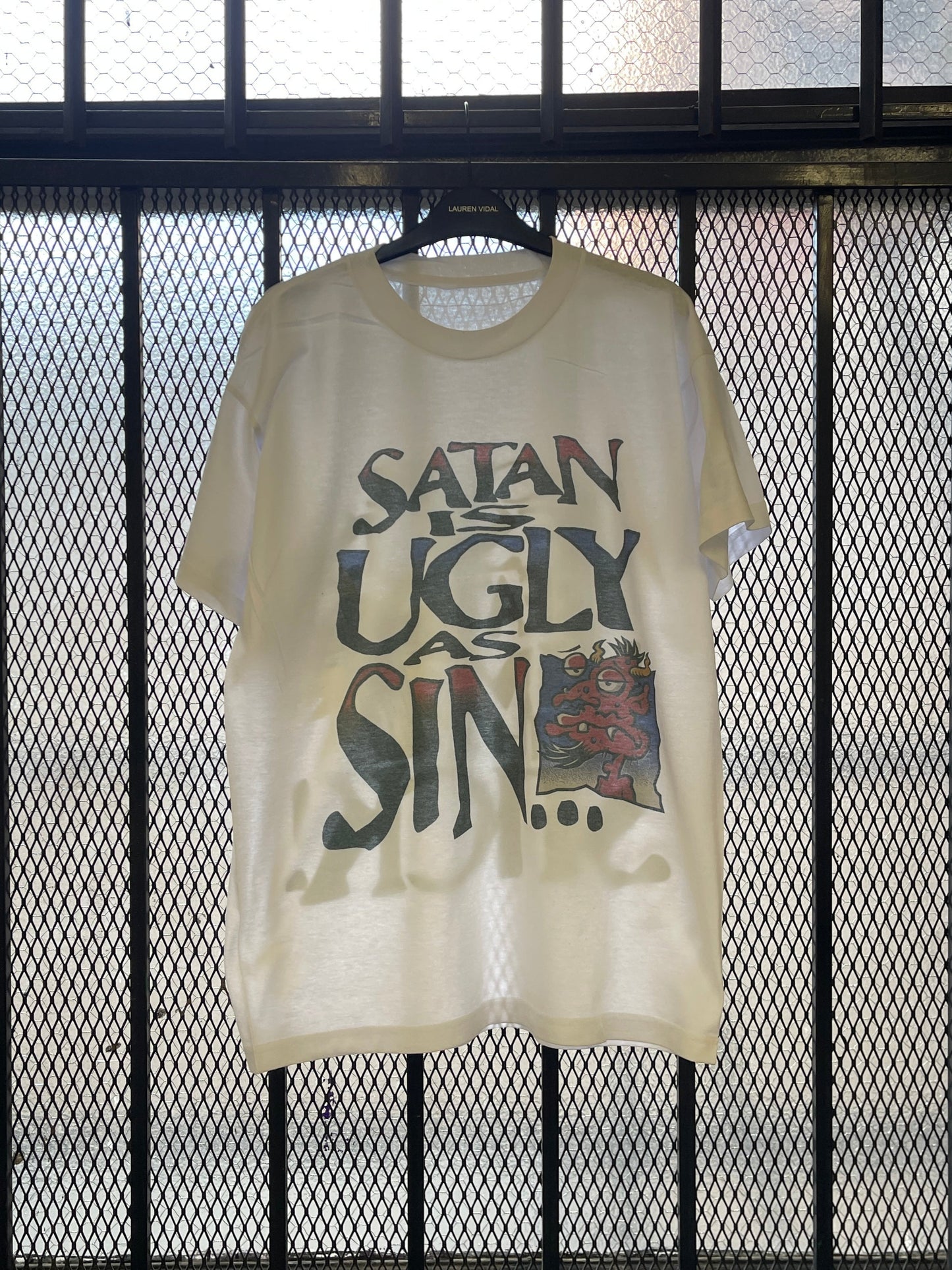 SATAN IS UGLY T-SHIRT